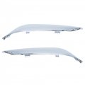 Chrome Front Bumper Molding Trim Lh Rh Set Replacement For 300 2011-2014 Ch1046103 Ch1047103 68127941ab 68127940ab