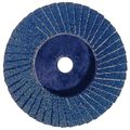 Weiler Bobcat 2 Diameter 40 Grit Zirconium Plastic Backing Type 29 Specialty Abrasive Flap Mini Disc 