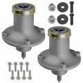 Caltric 2 Spindle Assembly Compatible With Husqvarna Ez5226 Ez6124 Gt48xls Gt52xls 539112170