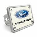 Ipick Image Made For Ford Expedition Uv Graphic White Plate Billet Aluminum 2 Inch Tow Hitch Cover