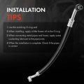 A-premium A C Discharge Line Hose Assembly Compatible With Audi A8 1997-2000 Quattro 1997-2003 S8 2001-2003 3 7l 4 2l