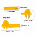 X Autohaux 6 Set Tire Changer Plastic Insert Demount Head Machine Guard Wheel Side Protector For Mount Duck Tyre Repair 2 48 X0