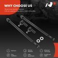 A-premium Set Of 4 Front Inner Outer Tie Rod End Kit Compatible With Honda Cr-v 2002 2003 2004 2005 2006 Replace Es3581 Ev80383