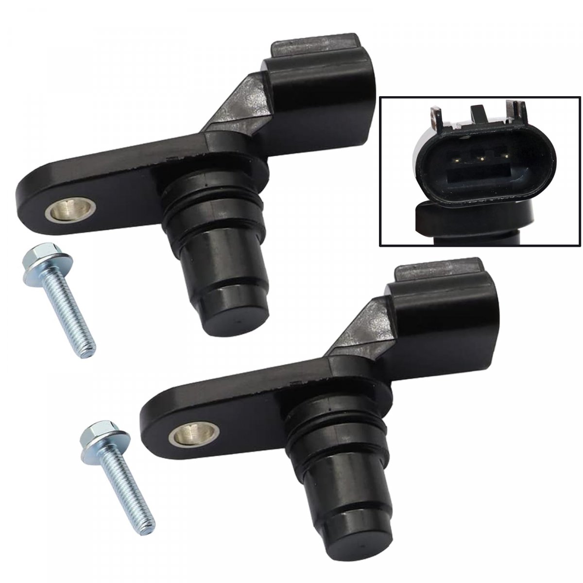 2pcs Cps Camshaft Position Sensor Cam For Buick Regal Chevrolet Chevy Equinox Malibu Hhr Cobalt Pontiac G5 G6 Replace Css1655