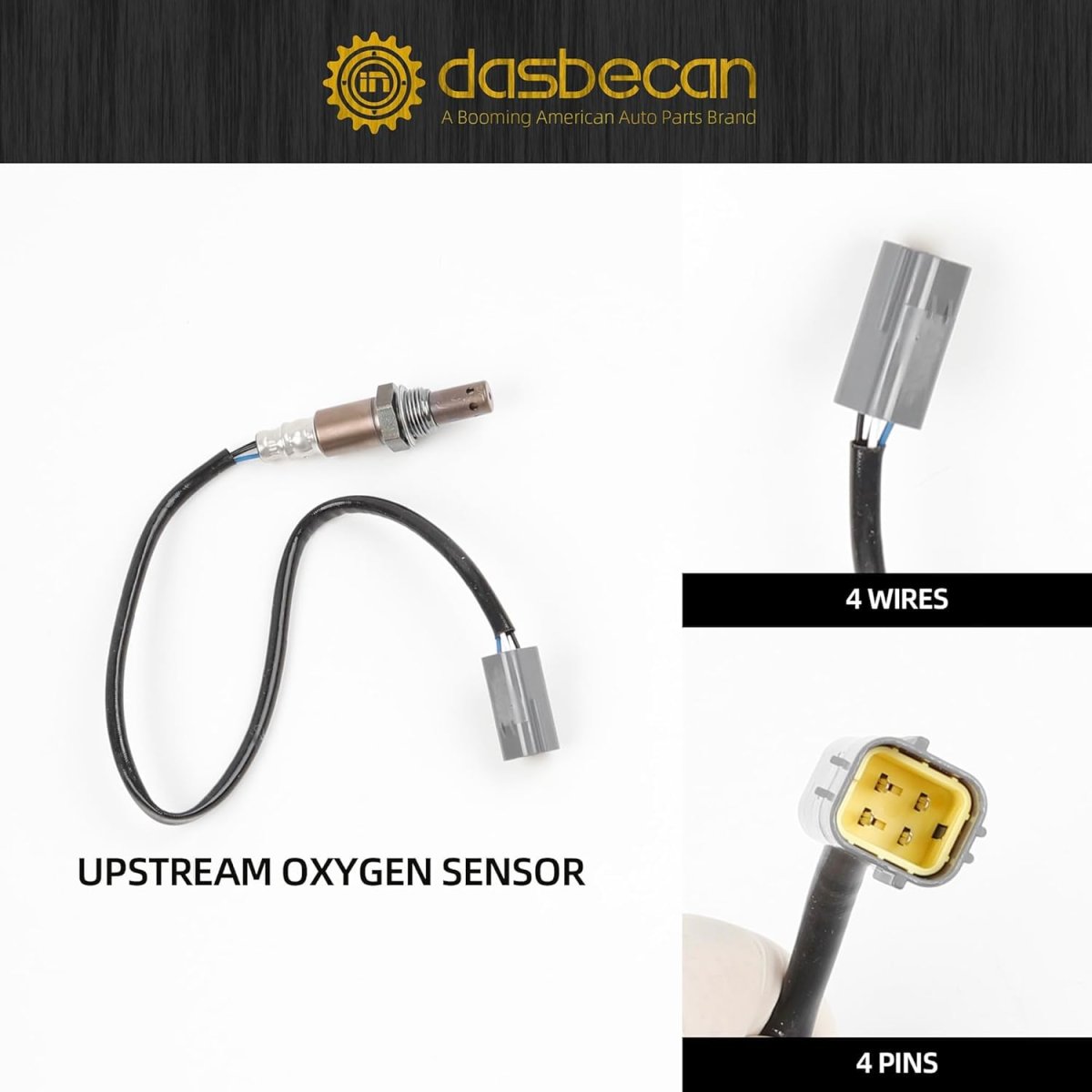 Dasbecan Oxygen Sensor For 2010-2012 Nissan Altima Sedan Rogue2 5l Upstream Downstream O2 Sensors Replace 234-9036 234-4382