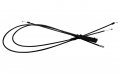 Bapmic 51237184432 Hood Latch Lock Release Cable For Bmw E90 E92 X1