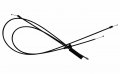 Bapmic 51237184432 Hood Latch Lock Release Cable For Bmw E90 E92 X1