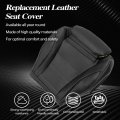 Black Front Driver Side Bottom Leather Seat Cover For Mercedes Benz C Class C250 C300 C350 C400 Glc300 Glc300e Glc350e 2015