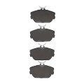 Ceramic Brake Pads For Mercury Cougar 1996 1997 Front 5000 Advanced Series 2 90 Inner Height And 4 88 In Pad Width 