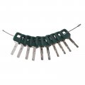 Solarhome 10pcs Ignition Keys 11039228 For Volvo Loader Haul Truck Heavy Equipment Laser Cut