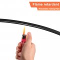 Meccanixity Pneumatic Tubing Pipe 6mmx4mm 525ft 160 Meters Pu Air Line Hose Tube Black For Fluid Transfer Compressor