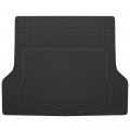 Bdk-mt-785 Heavy Duty Cargo Liner Floor Mat-all Weather Trunk Protection Trimmable To Fit Durable Hd Rubber For Car Suv Sedan 