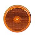 Maxxima M11256y Amber 2 5 Round Led Reflectorized Clearance Marker Light 