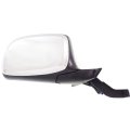 Ford Bronco 1992 93 94 95 1996 Door Mirror Passenger Side Power Non-heated Manual Folding Paddle Style Chrome Replacement For 