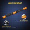 9 Led Marker Tail Trailer Light Bar 14 2in Amber Clearance Identification For 12v Pickup Truck Rv Boat Rear Stainless Steel