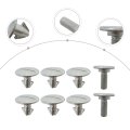 Upgrade 6 Pack 90674-ty2-a01 Lower Engine Cover Pin Screws With 2 90105-tba-a00 Radiator Support Splash Shield Bolts Compatible 