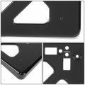Lx1068106 Factory Style Front Bumper License Plate Mounting Bracket Compatible With Lexus Ls460 Ls600h 2007-2009 Matte Black