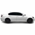 Slickmod Chrome Delete Blackout Vinyl Overlay For 2013-2020 Lexus Gs 350 450h F Window Trim Gloss Black 