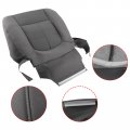 Carbhub Gray Driver Bottom Seat Cover Steel For Ford F150 Xlt Xtr Stx Xl 2011-2014