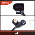 A-premium Abs Wheel Speed Sensor Compatible With Volkswagen And Audi Models Jetta 1998 Tt 2004-2006 Quattro 2001-2006 Rear
