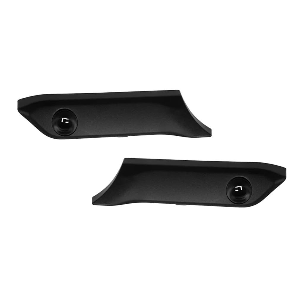 Ram 1500 2019 20 21 22 23 2024 Bumper Trim Driver And Passenger Side Pair Rear Inner Lower Primed Dual Exhaust W Sensor
