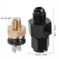 Uxcell 1 Set Auto Engine Temperature Cooling Fan Switch Fitting Adapter 6an 210 F On-195 Off