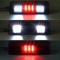 Partsam High Mount Stop Light 3rd Third Brake Replacement For Ford F150 F-150 2004 2005 2006 2007 2008 Smoked Led Rear Cab Roof
