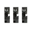 3pcs Oxa 250-001 Quick Change Turning And Facing Lathe Tool Post Holder Steel Holders For Bit Range 3 16 To 1 2 In 
