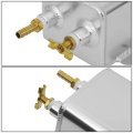 Auto Dynasty Universal Aluminum Automatic Transmission Fluid Expansion Tank Reservoir Replacement