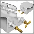 Auto Dynasty Universal Aluminum Automatic Transmission Fluid Expansion Tank Reservoir Replacement