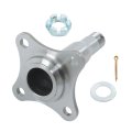 Welded Circular Spindle Brake Flange 66-84lz For 3 500 Lb Trailer Axle Lubricable Replacement 84 E Z Lube Fits 1-1 16 In And 