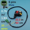Tuzliufi Start Light Kill Switch Compatible With Honda Foreman Trx400fw Trx450s Trx450fm Trx 400 450 Fw Fm S 35020-hm7-a00 1998