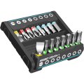 Hazet 2304sh-1 Smartholder Hex Ph Torx Slotted Bit Set 16 Pieces 
