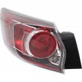 Mazda 3 Hatchback 2010-2013 Tail Light Assembly Standard Type Driver Side Dot Certified Ma2800147 Bbn7-51-160d 