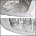 Auto Dynasty Led Drl Chrome Clear Side Headlight W Bumper Lamps Tool Kit Compatible With Gmc Sierra Yukon 99-07