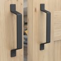 Tibres 8 Barn Door Handles Gate Pulls For Wooden Fences Shed Garage Sliding Pull Handle Rustic Farmhouse Industrial Style 