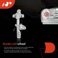 A-premium Electric Power Window Regulator With Motor Compatible Cadillac Ats 2013-2018 Rear Driver And Passenger Side Replace