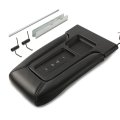 Center Console Armrest Kit For Silverado Avalanche Suburban Tahoe Sierra Yukon Square 1999-2007 Black Lid Arm Rest Latch