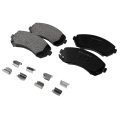 Surestop Ceramic Front Brake Pad Set For Oldsmobile Silhouette 2002 2004 2 Wheel Includes Shims And Hardware Part