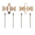 Disc Brake Hardware Set For Mercedes Benz 600sl 1993 Front Position Alx Pau Df 340 63022 Cla1 Standard Style Black