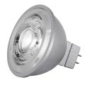 Satco S8643 8w Mr16 Led Lamp Dimmable 4000k Cool White 490 Lumens Gray Gu5 3 Base 12v Ac Dc Damp Location 75w Incandescent 