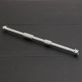 Minho 10mm 240mm Front Rear Axle With Bushing 6mm 20mm 32mm Fit For Motorcycle Pit Dirt Bike Moped Scooter Quad Atv Mini Parts