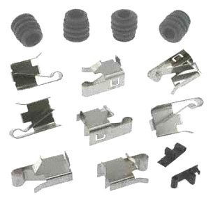 H5669a Professional Grade Disc Brake Caliper Hardware Kit Metal Machined Finish One Size