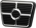 Billet Specialties 199355 Black Anodized Tri-five Brake Clutch Pad For Chevy 