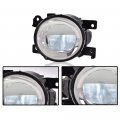 G-plus Clear Led Bumper Fog Lights Compatible With 2019-2021 Murano Models Only Front Lamps Replacements Assembly 2pcs Driver