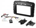 Scosche Ka2418swcb 2016-up Kia Sorento Double Din Stereo In-dash Installation Kit