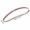 3 8-inch X 21-inch 9mm 533mm Sanding Belt 120 Grit Aluminum Oxide 4pcs