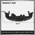 Front Air Dam Deflector Lower Valance Apron Fit For Models With Fascia For Dodge Journey Avp Canada Value Package Crew