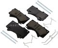 Posi Quiet Ceramic Front Brake Pads 105 13030 For Lexus Lx570 And Toyota Land Cruiser Sequoia Tundra Includes Shims Hardware 