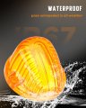 5 Piece Amber Round Cab Marker Cover Lens For Chevrolet C10 C20 C30 K10 K20 K30 And Gmc C1500 C2500 C3500 Trucks Suburbans